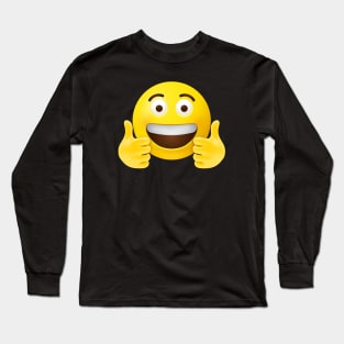 Thumbs up emoji Long Sleeve T-Shirt